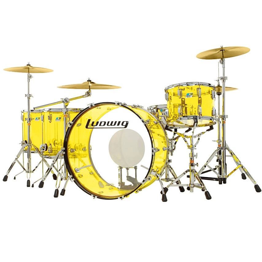 ludwig vistalite zep set