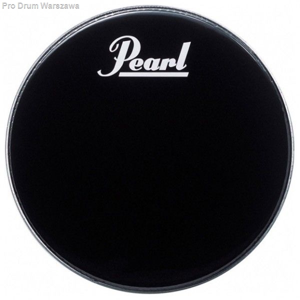 Naciąg Rezonansowy Pearl 22" Czarny z logo