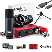 Focusrite Scarlett 2i2 STUDIO 3rd Gen + Statyw