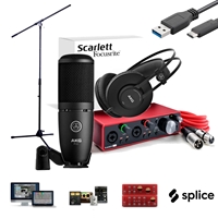 Focusrite Scarlett 2i2 3RD Gen Pack +Statyw Łamany