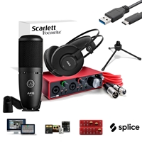 Focusrite Scarlett 2i2 3RD Gen Pack + Statyw