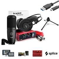 Focusrite Scarlett Solo 3RD Gen Pack + Statyw