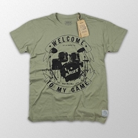 Welcome To My Game koszulka khaki