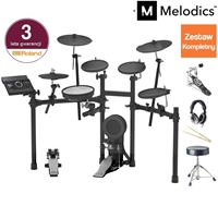 Roland TD17K + Stołek + Stopa + Słuchawki + Pałki