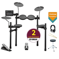 Yamaha DTX400K + Stołek + Słuchawki + Pałki