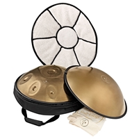 Meinl Sensory Handpan D Amara 440Hz Vintage Gold
